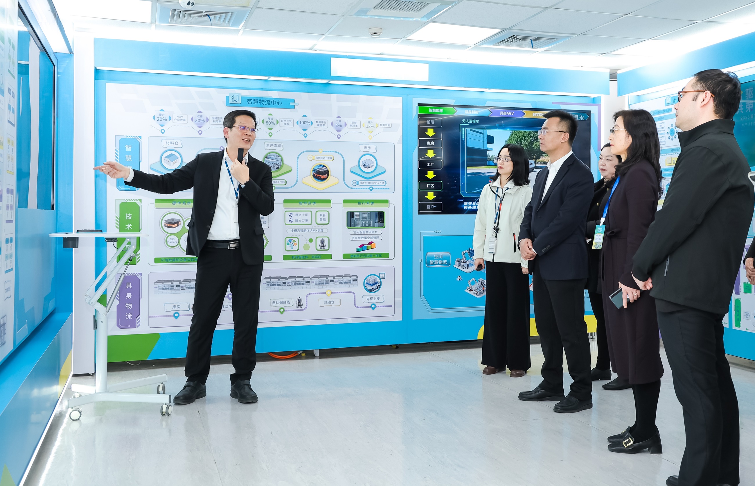 FUN88乐天苏州展示&rdquo;智能体&rdquo;在工业场景的深度应用，与&rdquo;具身智能&rdquo;在生产场景的创新整合，全面升级生产与管理流程，构建全链路智能制造体系，打造柔性自主工厂