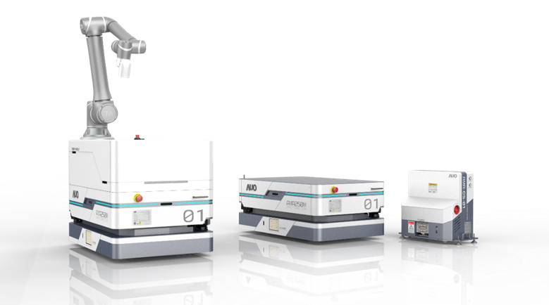 FUN88樂天數位開發的自主式移動機器人（AMR250M），搭配全向輪並結合AI演算法、2D LiDAR、3D攝影機等技術，協助客戶實現產線全自動化